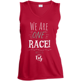 We are one race Dri-Fit tank for ladies.